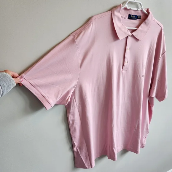 Polo by Ralph Lauren 3XB Polo Shirt OLD MONEY Preppy Prep Ivy League Pink - Picture 5 of 10